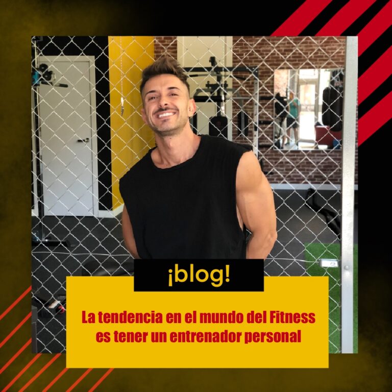 La tendencia en el mundo fitness es tener un entrenador personal