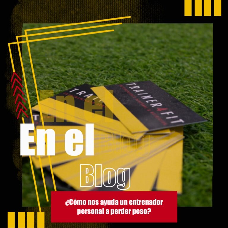 Así nos ayuda un entrenador personal a perder peso